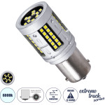 GloboStar 1156 - BA15S - P21W ����� ����������� & �������� Led 3rd Generation Can-Bus Extreme Truck Series 72xSMD3030 7W 1050lm 360� Dc 12-36V IP20 �2 x �5cm ����� ����� 6000K - (81275)