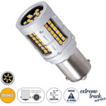 GloboStar 1156 - BA15S - P21W ����� ����������� & �������� Led 3rd Generation Can-Bus Extreme Truck Series 72xSMD3030 7W 840lm 360� Dc 12-36V IP20 �2 x �5cm ��������� - (81276)