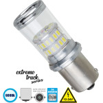 GloboStar 1156 - BA15S - P21W ����� ����������� & �������� Led 48 Smd 4014 4.1W 720lm 360� Dc 12-24V IP20 ����� ����� 6000K - (81223)