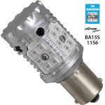GloboStar 1156 - BA15S - P21W ����� ����������� Led Extreme Series Can-Bus 3�� ������ �� ���� 1156 15W 12v �������� ��� ���� - (81234)