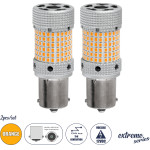 GloboStar 1156 - BA15S - P21W ������ ����������� Led 3rd Generation Can-Bus Extreme Series 150xSMD2016 28W 2240lm 360� Dc 12-16V IP20 �2.1 x �5.5cm ��������� - ��� 2 �������� �� Box - (81477-B)