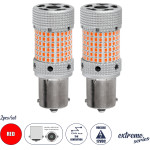 GloboStar 1156 - BA15S - P21W ������ ����������� Led 3rd Generation Can-Bus Extreme Series 150xSMD2016 28W 2240lm 360� Dc 12-16V IP20 �2.1 x �5.5cm ������� - ��� 2 �������� �� Box - (81478-B)