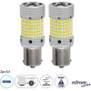GloboStar 1156 - BA15S - P21W ������ ����������� Led 3rd Generation Can-Bus Extreme Series 150xSMD2016 28W 3360lm 360� Dc 12-16V IP20 �2.1 x �5.5cm ����� ����� 6000K - ��� 2 �������� �� Box - (81476-B)
