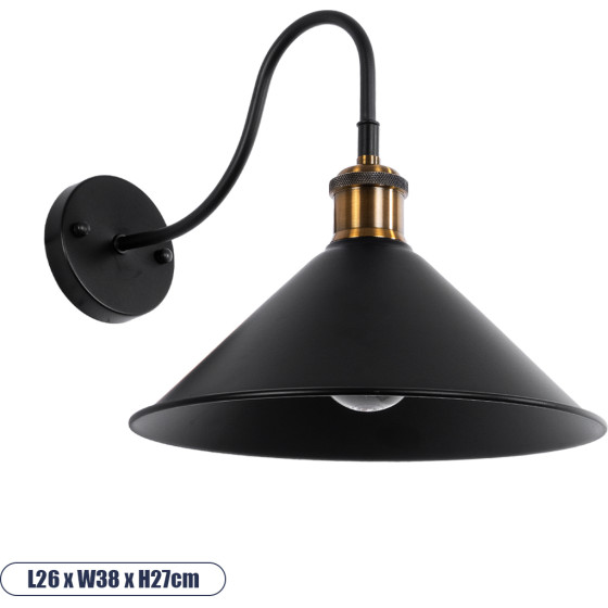 GloboStar Anbet Vintage ��������� ������ - ������ �������� 1 x E27 Ac 220-240V IP20 - �26 x �38 x �27cm - ����� ��������� �� ������ - (01121)