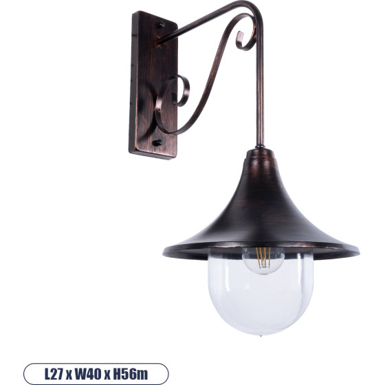 GloboStar Anniel Vintage ��������� ������ - ������ �������� 1 x E27 Ac 220-240V IP20 - �27 x �40 x �56cm - ���� ������� ��������� ������� - (01124)