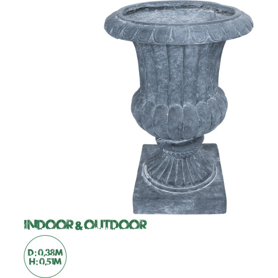 GloboStar Artificial Garden Alcazar ���������� ������������ ����������� ����� ������� - Flower Pot ���� �38 x �51cm - (20778)