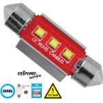 GloboStar C5W ����� ����������� 36mm Festoon 3rd Generation Can-Bus Extreme Series Led 3 Cree Xbd 7.5W 1058lm 120� Dc 12V IP20 ����� ����� 6000K - (81325)