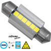 GloboStar C5W ����� ����������� 36mm Festoon 3rd Generation Can-Bus Extreme Series Led 6 Smd 3030 6W 900lm 120� Dc 12V IP20 ����� ����� 6000K - (81338)