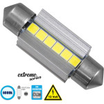 GloboStar C5W ����� ����������� 36mm Festoon 3rd Generation Can-Bus Extreme Series Led 6 Smd 3030 6W 900lm 120� Dc 12V IP20 ����� ����� 6000K - (81338)