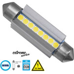 GloboStar C5W ����� ����������� 42mm Festoon 3rd Generation Can-Bus Extreme Series Led 8 Smd 3030 8W 1200lm 120� Dc 12V IP20 ����� ����� 6000K - (81340)