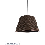 GloboStar Santorini Vintage �������� ��������� ������ �������� 1 x E27 AC220-240V IP20 - �38 x �38 x �30cm - 3D ��� ������������� ������ ���� ������� ������� - (01295)