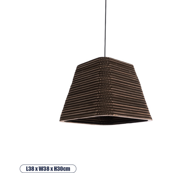 GloboStar Santorini Vintage �������� ��������� ������ �������� 1 x E27 AC220-240V IP20 - �38 x �38 x �30cm - 3D ��� ������������� ������ ���� ������� ������� - (01295)