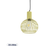 GloboStar Scandi Vintage Industrial �������� ��������� ������ �������� 1 x E27 AC220-240V IP20 - �23 x �30cm - ���� ��������� ������ - (01387)