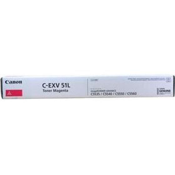 Toner Copier Canon C-EXV51LM Magenta -26K Pgs - (0486C002)