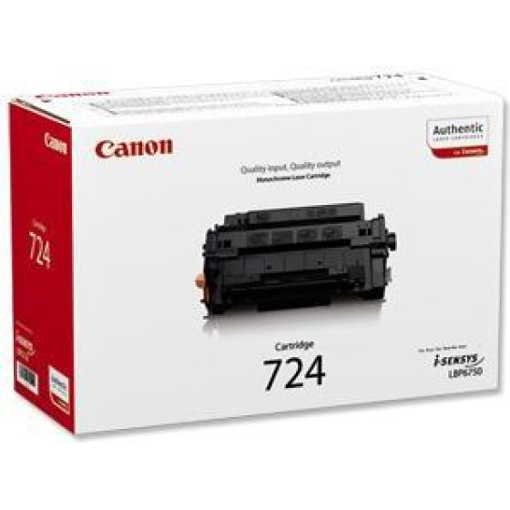 Toner Laser Canon Crtr All In One 724 Black - 6K Pgs - (3481B002)