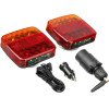 Auto Gs ������� ������� Led ��������� �������� 12 - 24 Volt 10x10.5 Cm 2 ������� - (39547)