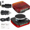 Auto Gs ������� ������� Led ��������� �������� 12 - 24 Volt 10x10.5 Cm 2 ������� - (39547)