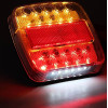 Auto Gs ������� ������� Led ��������� �������� 12 - 24 Volt 10x10.5 Cm 2 ������� - (39547)