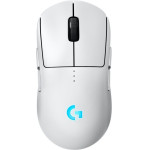 Logitech Mouse Gaming Gpro Lightspeed Wireless White - (910-007303)
