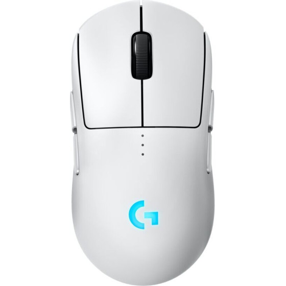 Logitech Mouse Gaming Gpro Lightspeed Wireless White - (910-007303)