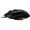 Logitech Mouse Gaming Wired G502X Black & Mousepad G240 - (991-000489)