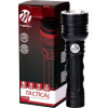M-Tech ����� ������ 1x10W 490lm IP65 140mm �40mm 5000mAh Li-Ion Tactical Laser Flashlight - 1 ���. - (TLF104)