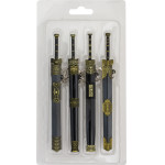 ALBAINOX ������� TOLE10 Set 4 Swords key-rings, 16239