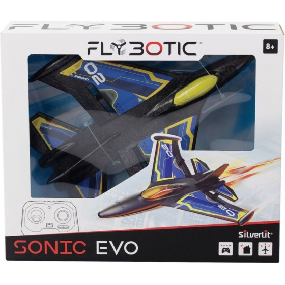 AS Silverlit: Flybotic - Sonic Evo Remote Control Airplane Blue (7530-85741)