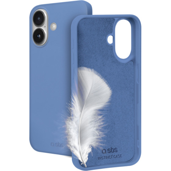 SBS Instict Cover Iphone 16 Plus Blue Backcover - (INSTIP1667B)