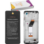 HYPER-Fix Xiaomi Redmi 10 2022 ����� + Touch Screen + Lens + Frame Black Service Pack - (HF-560001K19S00)