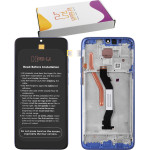 HYPER-Fix Xiaomi Redmi Note 8 Pro ����� + Touch Screen + Lens + Frame Blue Service Pack - (HF-56000G00G700)