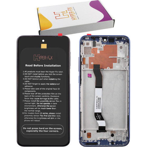 HYPER-Fix Xiaomi Redmi Note 8T ����� + Touch Screen + Lens + Frame Blue Service Pack - (HF-5600030C3X00)