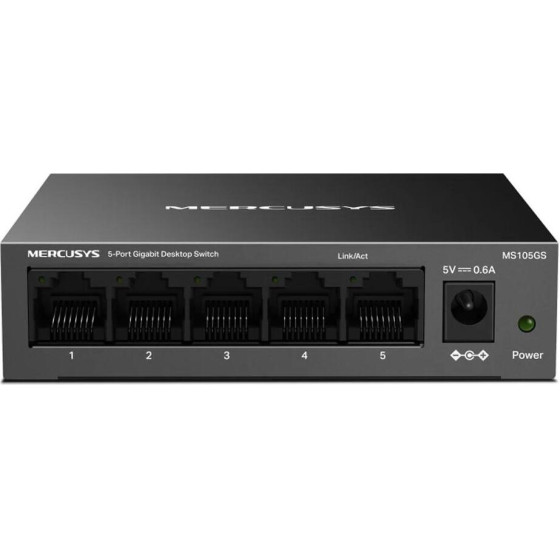 Mercusys 5-Port Steel Case Gigabit Switch - (MS105GS)