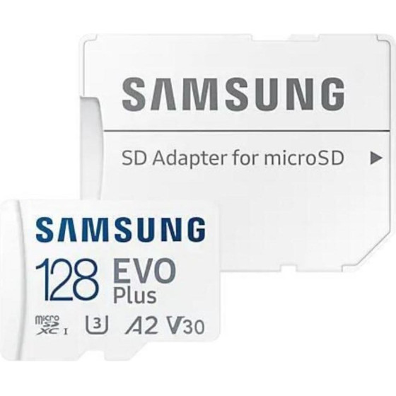 Samsung Evo Plus Microsdxc 128GB Class 10 U3 UHS-I With Adapter - (MB-MC128SA/EU)