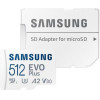 Samsung Evo Plus Microsdxc 512GB Class 10 U3 V30 UHS-I With Adapter - (MB-MC512SA/EU)
