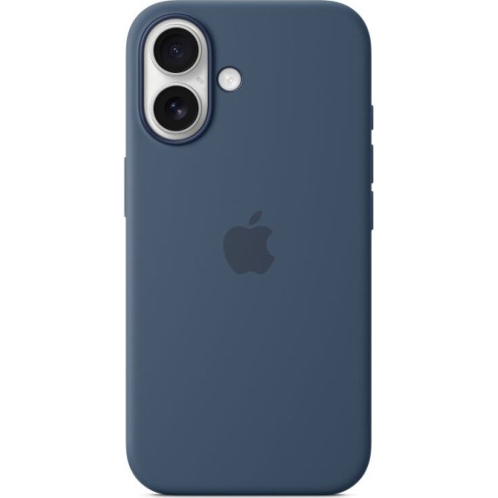 Apple Iphone 16 Silicone Case Magsafe - Denim - (MYY23ZM/A)