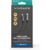 Vivanco Longlife Data Cable 3.2 Type C To Type C 1m 100W Black - (64011)