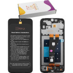 HYPER-Fix Samsung A14 5G A146P ����� + Touch Screen + Lens + Frame Black Service Pack - (HF-GH81-23640A)