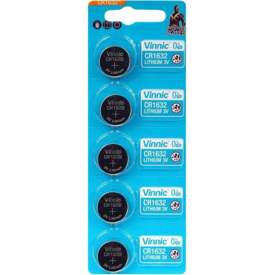 Vinnic Buttoncell 3V ���. 5 �� �������� ���������� - (CR1632)