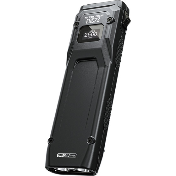 NiteCore ����� Led EDC23 Uhi LED, 2500Lumens, Strobe Ready