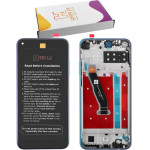 HYPER-Fix Huawei P40 Lite 5G ����� + Touch Screen + Lens + Frame Blue Service Pack - (HF-02353FMX)