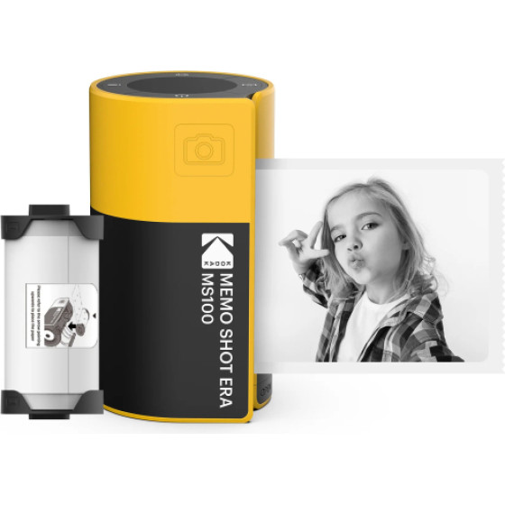 Kodak Instant Camera & Printer Memo Shot Era Black - (KOCAMMS100Y)