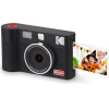 Kodak Instant Camera & Printer Mini Shot 2 Era 4PAss Black - (KOCAMMS200B)