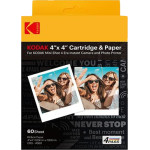 Kodak Paper & Cartidge 4PAss For Mini 4 Era 4' X 4' (60pCs pack) - (KOICRG4060P60)