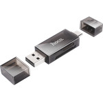 Hoco ���������� ������ ������ Usb 2.0 ��� USB-C �� Sd ����� 480MBps �� 2TB ������� ������������ ����� - (DHD01)