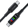 Hoco ������� �������� Acefast USB-C �� USB-C 100W 20V/5A �� ������� ����� ����� 1.2m. - (C7-03)