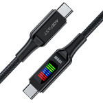Hoco ������� �������� Acefast USB-C �� USB-C 100W 20V/5A �� ������� ����� ����� 1.2m. - (C7-03)