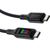 Hoco ������� �������� Acefast USB-C �� USB-C 100W 20V/5A �� ������� ����� ����� 1.2m. - (C7-03)