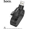 Hoco ������� �������� Usb �� Lightning 2.4A ��� ������� ��� �������� ��������� 1m ����� - (DU01 Novel)