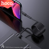 Hoco ������� �������� Usb �� Lightning 2.4A ��� ������� ��� �������� ��������� 1m ����� - (DU01 Novel)
